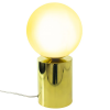 ABAJUR OY DOURADO E BRANCO (D)14CM (A)25.5CM 1XG9 25W - GL017G - 2