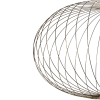 PENDENTE LANTERNA DOURADO E BRANCO (D)50CM (A)32CM 1X16W 3000K 800LM - HC010 - 2