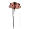 PENDENTE SONG D 30CM X 34CM 1XE27 127V / 220V COBRE - OD019B - 1