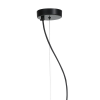 PENDENTE KHAO PRETO E CHAMPAGNE (D)25CM (A)45CM 1XE27 40W - OP060CH - 3