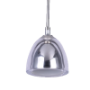 PENDENTE OBI D 11CM X 10CM 1XG9 127V / 220V CROMADO E TRANSP - PD008C - 1