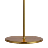 ABAJUR MIA DOURADO E TRANSPARENTE (D)26CM (A)56CM 1X1W 3000K 300LM LED - 2