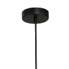 PENDENTE SPECULO PRETO E DOURADO (D)30CM (A)27.5CM 1XE27 40W - JO001G - 2