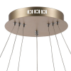 PENDENTE BIRDIE DOURADO E BRANCO (D)80 + 60 + 40CM (A)42CM 17W + 13W + 9W 3 - KW002G - 2