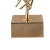 BASE PARA ABAJUR VENETO DOURADO (C)23CM (L)13CM (A)55CM 1XE27 40W - MI002 - 1
