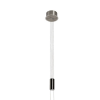 PENDENTE IOIÔ NICKEL E FUME (D)22CM (A)19CM 1X8.5W 3000K 850LM - BB008N - 1