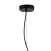 PENDENTE KHAO PRETO E FUME (D)25CM (A)45CM 1XE27 40W - OP060S - 1