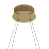 PENDENTE LUMINA DOURADO (D)60CM (A)9.5CM 1X50W 3000K 2500LM - BB007G - 1