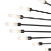 PENDENTE NEO PRETO E BRANCO (C)104CM (L)60CM (A)39CM 18XG9 450W - RE017L - 2
