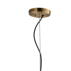 PENDENTE CAJU BRONZE E CONHAQUE (D)48CM (A)63CM 3XE27 120W - RZ001EL - 1