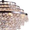LUSTRE PALACE CROMADO E TRANSPARENTE (D)68CM (A)54CM 15XE14 600W - AQ025M - 2