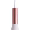 PENDENTE PITUCO ROSE GOLD E BRANCO E BRANCO (D)9CM (A)26CM 1XGU10 10W - ML016W - 3