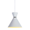PENDENTE SET BRANCO E NICKEL (D)23CM (A)23CM 1X40W E27 - 4
