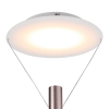 PLAFON DE SOBREPOR TINO DOURADO E BRANCO (D)30CM (A)60CM 1X12W 2700K 600LM - CD007 - 3