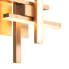ARANDELA TOM DOURADO (C)26CM (L)26CM (A)12CM 1X20W 3000K 600LM - LR002 - 2