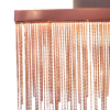 ARANDELA VOILE ROSE GOLD (C)32CM (L)8CM (A)26CM 1X8W 3000K 400LM - BB017 - 3