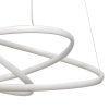 PENDENTE ZIG BRANCO (C)57CM (L)47CM (A)26CM 1X35W 3000K 1800LM - TP001 - 2