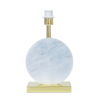 BASE PARA ABAJUR BIAGIO DOURADO E BRANCO (D)22CM (L)12CM (A)37CM 1XE27 40W - GL016WG - 2