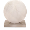 BASE PARA ABAJUR BIAGIO NICKEL E BRANCO (D)22CM (L)12CM (A)37CM 1XE27 40W - GL016WN - 2