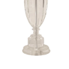 BASE PARA ABAJUR CLASSIC CROMADO E TRANSPARENTE (D)15CM (A)55CM 1XE27 40W - XL1210 - 2