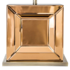 BASE PARA ABAJUR ESPELHO BRONZE E BRONZE (C)25CM (L)12CM (A)35CM 1XE27 40W - GL010G - 3