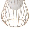 ABAJUR LAMP DOURADO E BRANCO (D)18CM (A)22CM 1XG9 40W - ML001G - 2