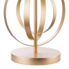 BASE PARA ABAJUR MONDE DOURADO (D)24CM (A)40CM 1XE27 40W - GL004G - 2