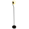 COLUNA VIVA CROMO NEGRO E BRANCO (D)25CM (A)160CM 1XE27 BOLINHA 5W - SQ008B - 3