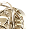 ARANDELA NINHO DOURADO E BRANCO (D)23CM 1X12W 3000K 960LM - WD018 - 1