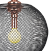 PENDENTE COPPER COBRE E PRETO (D)50CM (A)48CM 1XE27 40W - XN005 - 3
