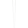 PENDENTE ÁGUA NICKEL TRANSP E BRANCO (D)4.5CM (A)38.5CM 1X7W 3000K 400LM - RE015S - 1