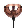 PENDENTE COPPER COBRE E PRETO (D)28CM (A)41CM 1XE27 40W - XN003 - 1