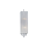 PENDENTE SILK 18CM X 18CM X 50CM 2XE27 127V / 220V BRANCO. CROMADO E TRANSP - HU2189W - 1