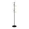 COLUNA FUXICO PRETO / DOURADO E BRANCO (D)30CM (A)60CM 8X3W 3000K 1200LM - JU003 - 1