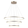 PENDENTE BIRDIE DOURADO E BRANCO (D)80 + 60 + 40CM (A)42CM 17W + 13W + 9W 3 - KW002G - 1