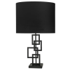 BASE PARA ABAJUR BALANCE PRETO (C)19CM (L)16CM (A)48CM 1X40W E27 - 2