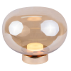 ABAJUR BALLOON DOURADO E CHAMPANHE (L)26CM (A)21,9CM 1X9W 3000K 400LM LED - 2