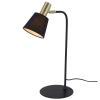 ABAJUR PIPE DOURADO E PRETO (D)12CM (A)49.5CM 1XE14 40W - ME002 - 5