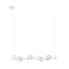 PENDENTE MUFFIN BRANCO (C)88CM (L)33CM (A)13CM 4X7,5W 3000K 2000LM LED - 2