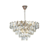 PENDENTE FOGLIA DOURADO E TRANSPARENTE (D)60CM (A)38CM 16XE14 640W - OC003 - 1
