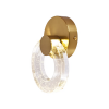ARANDELA OGGI DOURADO (C)18CM (L)7CM (A)10CM 2X3W 2700K 450LM - OC016 - 2