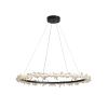 PENDENTE ASTER PRETO (D)80CM (A)8CM 1XLED 37W 3000K 2775LM IP20 - 2
