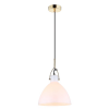 PENDENTE BAR D 25CM X 36.2CM 1XE27 127V / 220V DOURADO E BRANCO - OP059B - 1