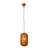 PENDENTE MADRAS D 19CM X 35CM 1XE27 127V / 220V COBRE - PEI0020MCO - 1