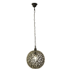 PENDENTE INDIRA D 28CM X 42CM 1XE27 127V / 220V CINZA - PEI0024MCI - 1