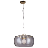 PENDENTE NOBU D 40CM X 31CM 1 X A60 40W FRENCH GOLD E TRANSP - RE004GC - 5
