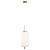 PENDENTE TRES DOURADO E BRANCO (D)22CM (A)59.5CM 1XE27 40W - HC014G - 1