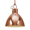 PENDENTE CLAP D 22CM X 33CM 1XE27 127V / 220V COBRE - SE8961A - 2