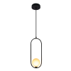PENDENTE GUDE PRETO (D)17CM (A)47CM 5X5W G9 - 4