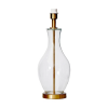 BASE PARA ABAJUR VENETO DOURADO E TRANSPARENTE (D)20CM (A)54.7CM 1XE27 40W - WR002 - 5